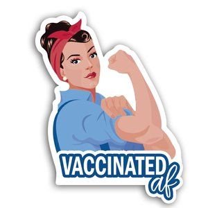 Vaccinated AF Stickers Bundle Deal